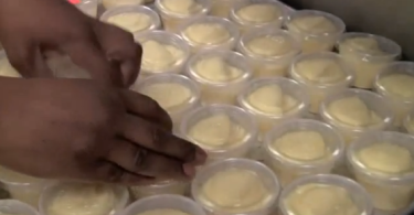 Hospital food - mashed potatoes