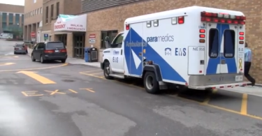 outside of the emergency department