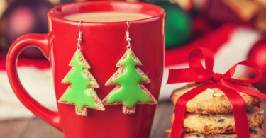 Holiday Tea and cookies
