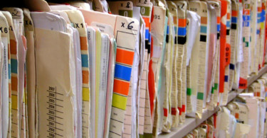 Medical records in Doctor's office