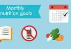 Monthly nutrition goals