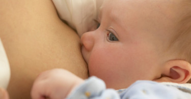 Breastfeeding baby