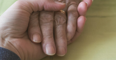Holding hands