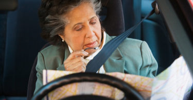 Elderly woman lost while driving