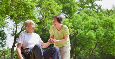 Elderly couple