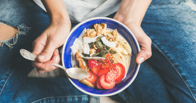 high-fibre breakfast