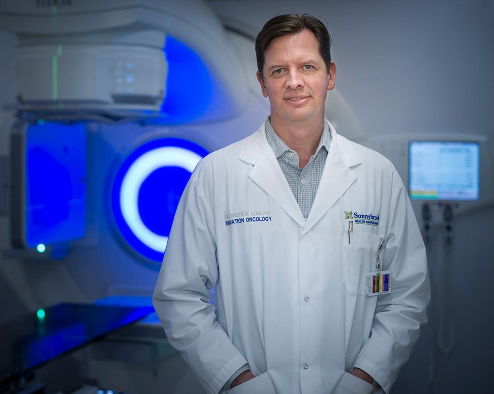 Dr. Andrew Loblaw, radiation oncologist at Sunnybrook.