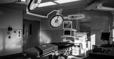image of empty operating room